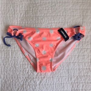 NWT Polka Dot Bikini Bottom